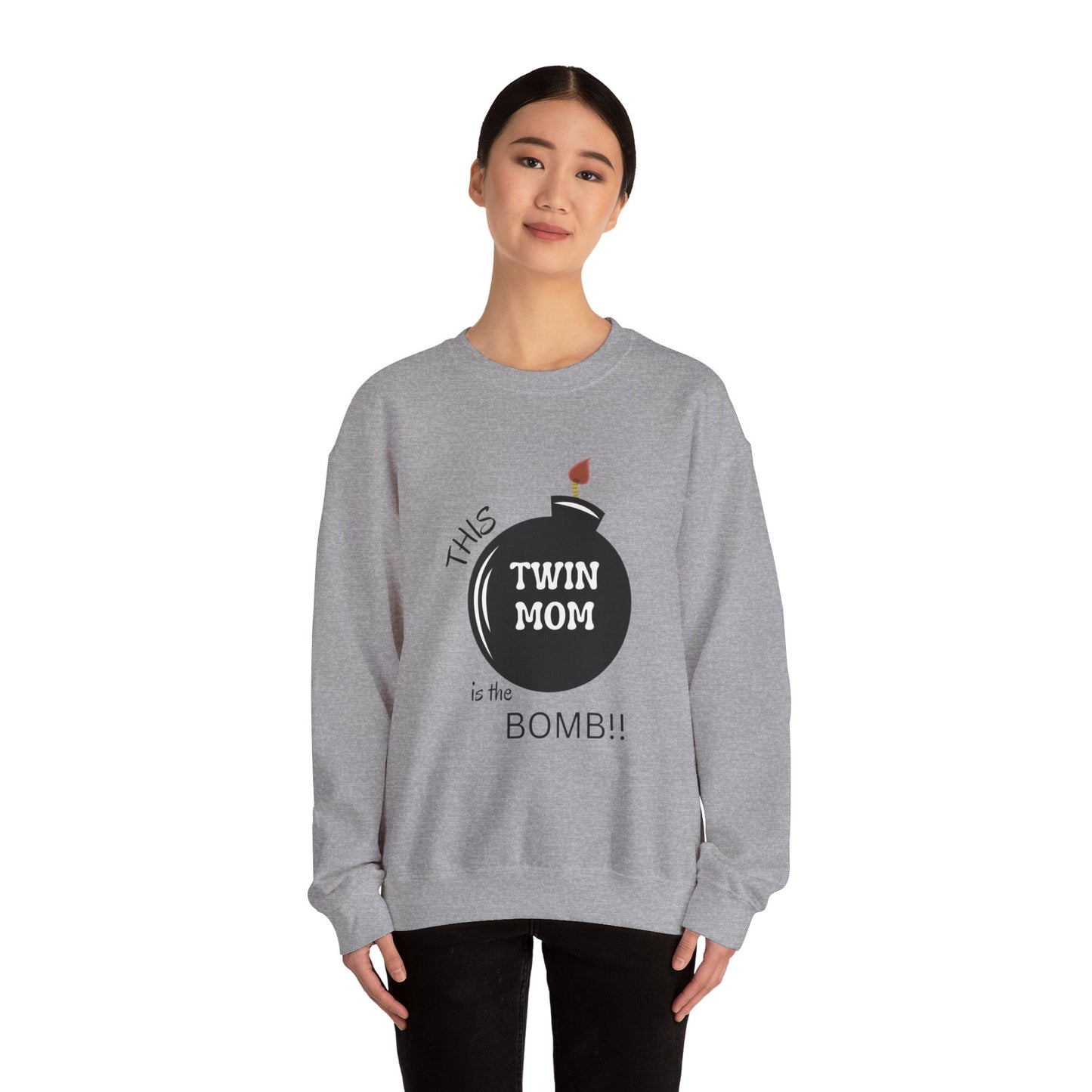 Twin Mom Bomb Sweatshirt