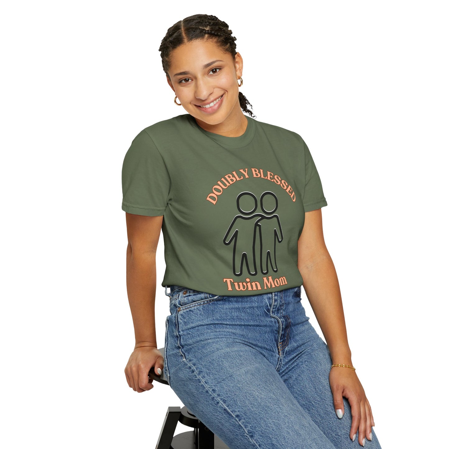 Doubly Blessed Twin Mom Tee