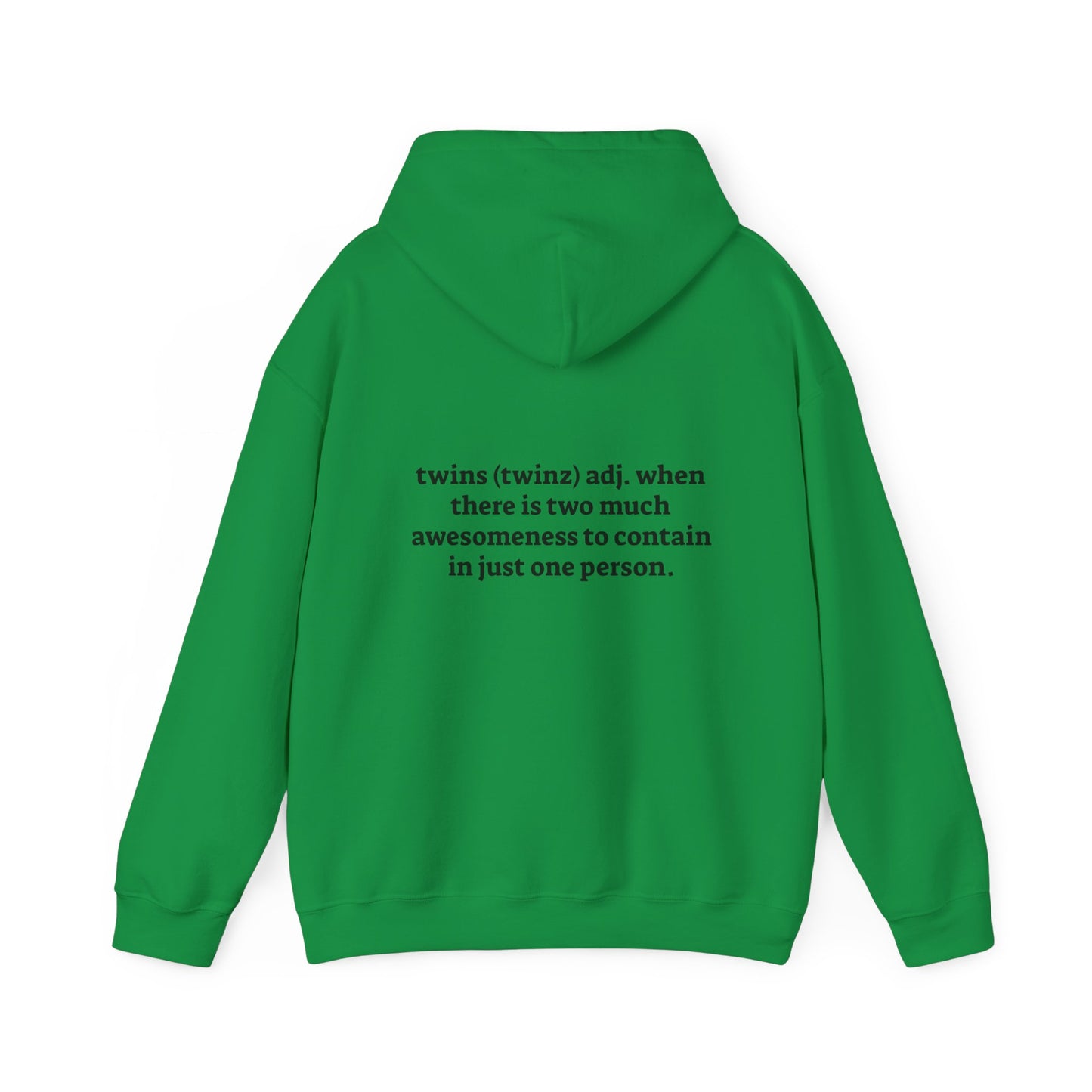 Twin Definition Unisex Hooded Sweatshirt