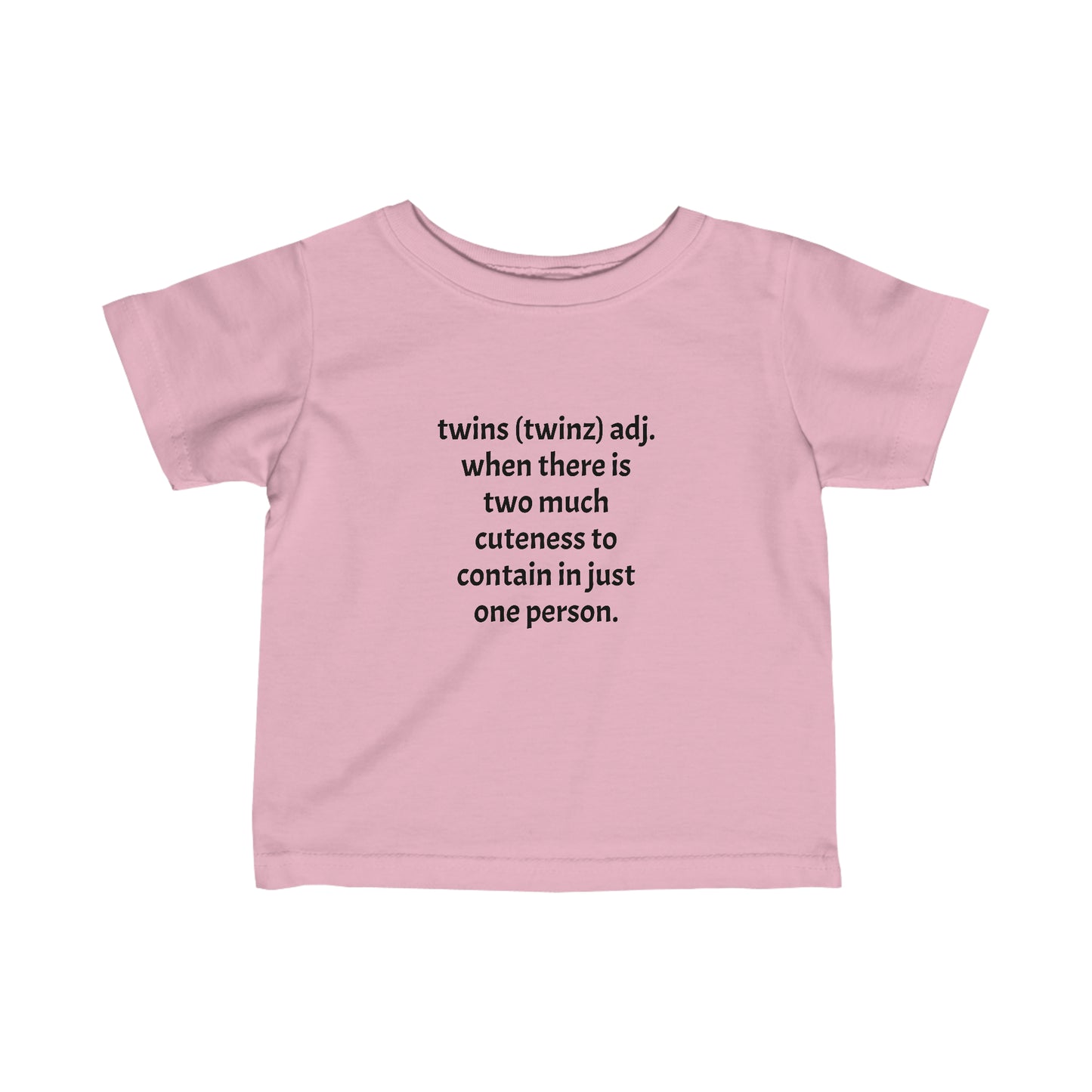 Twin Cuteness Infant Tee