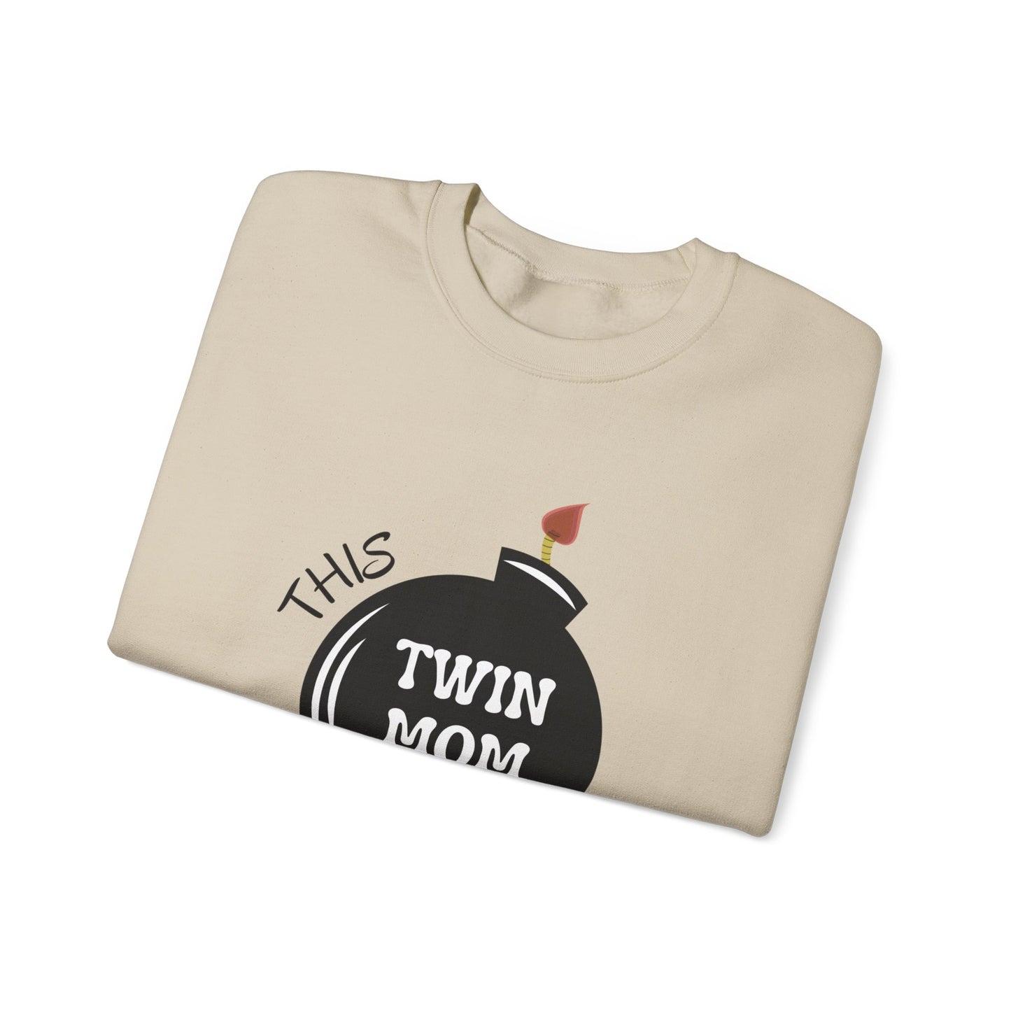 Twin Mom Bomb Sweatshirt