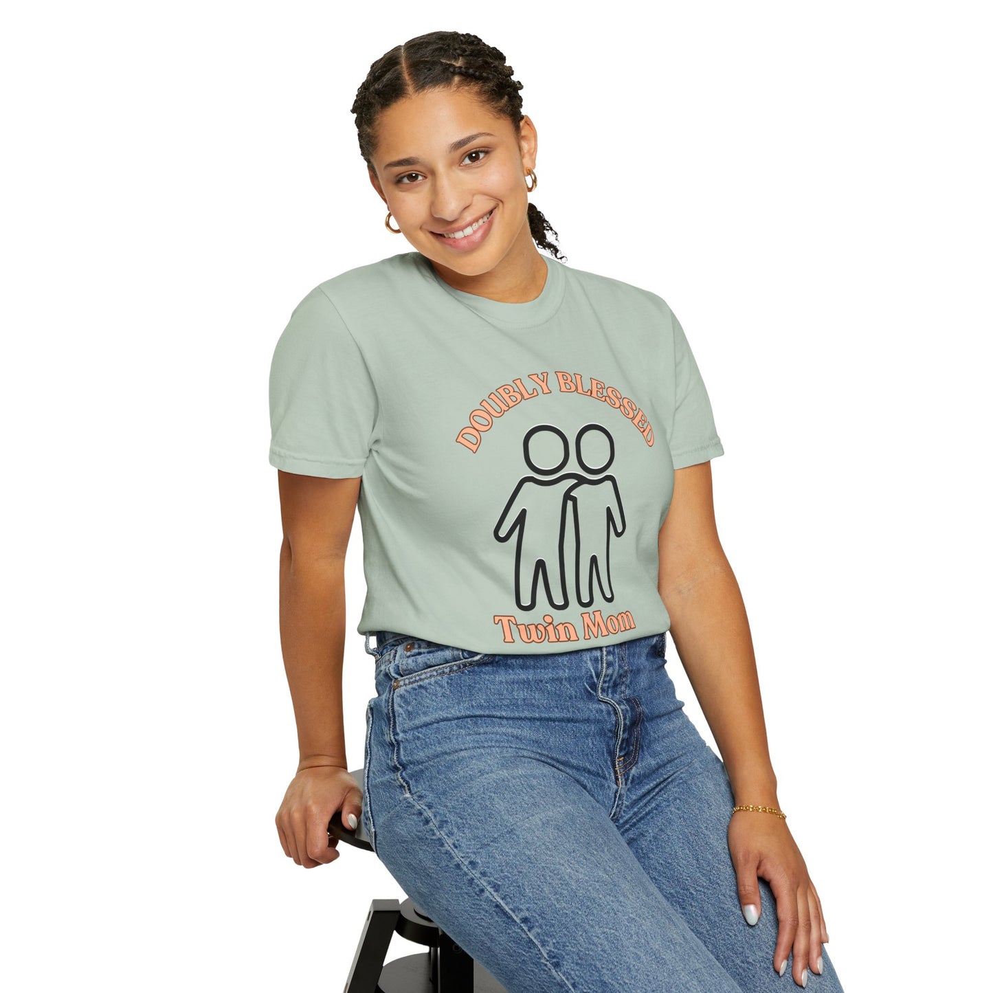 Doubly Blessed Twin Mom Tee