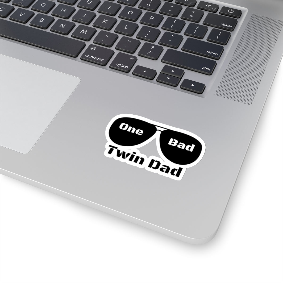 One Bad Twin Dad Sticker