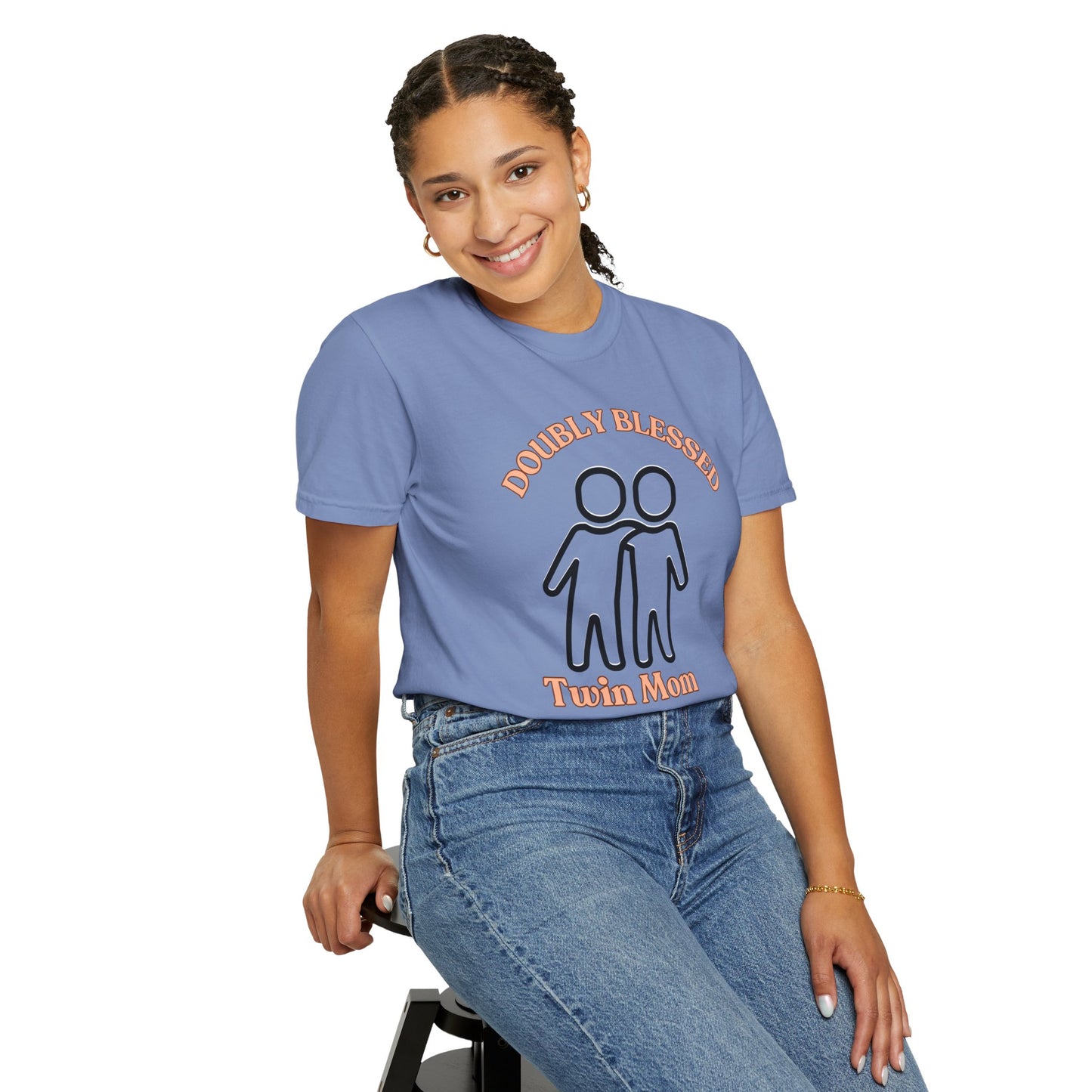 Doubly Blessed Twin Mom Tee