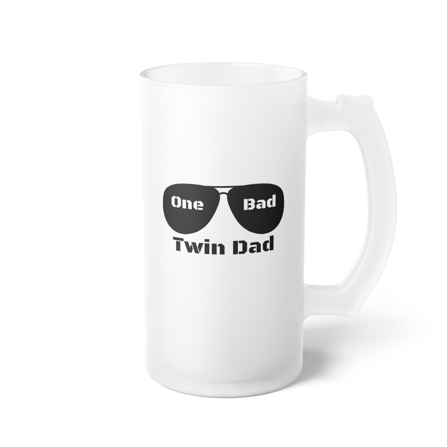 One Bad Twin Dad Beer Mug