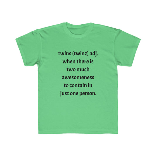 Kids Twin Definition Tee