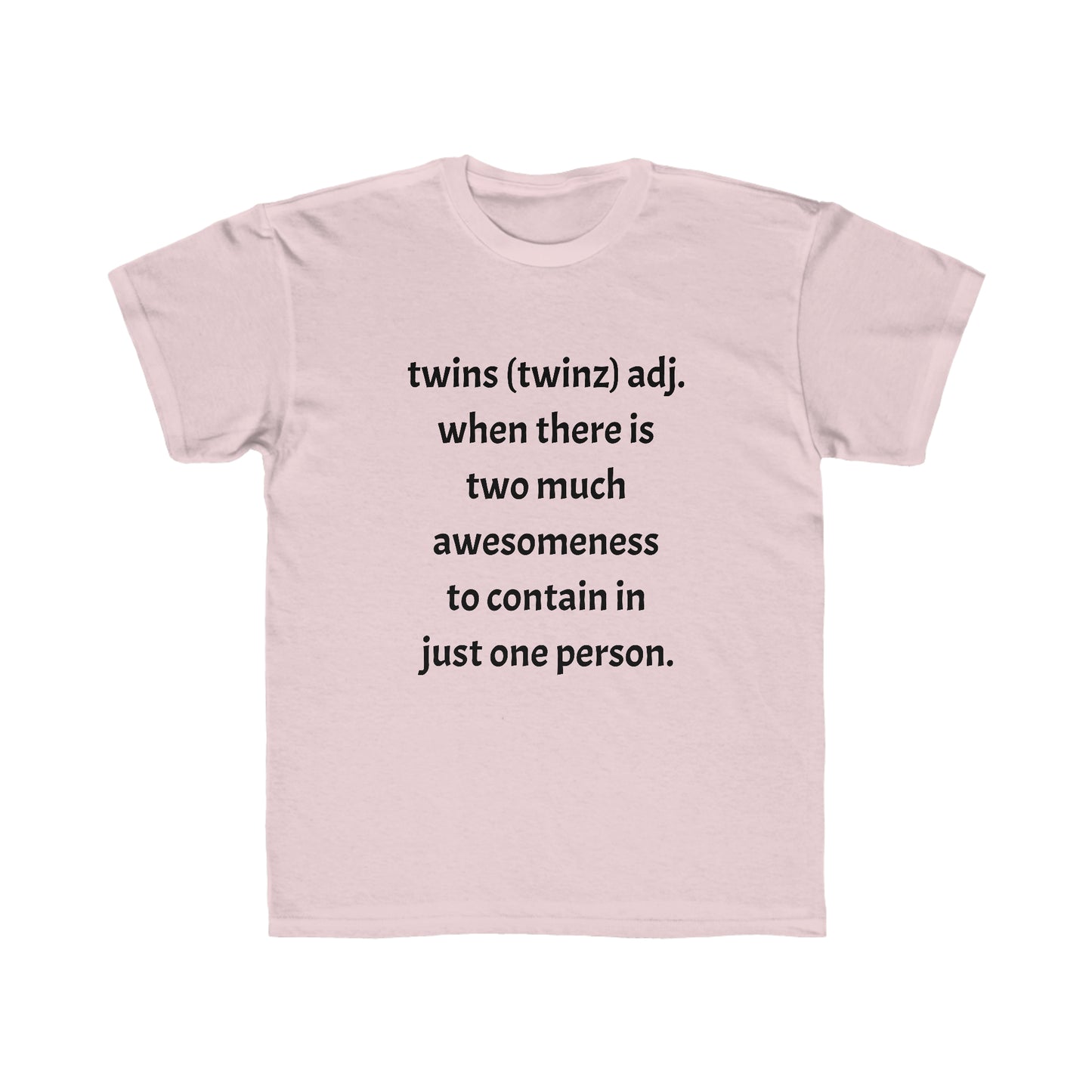 Kids Twin Definition Tee