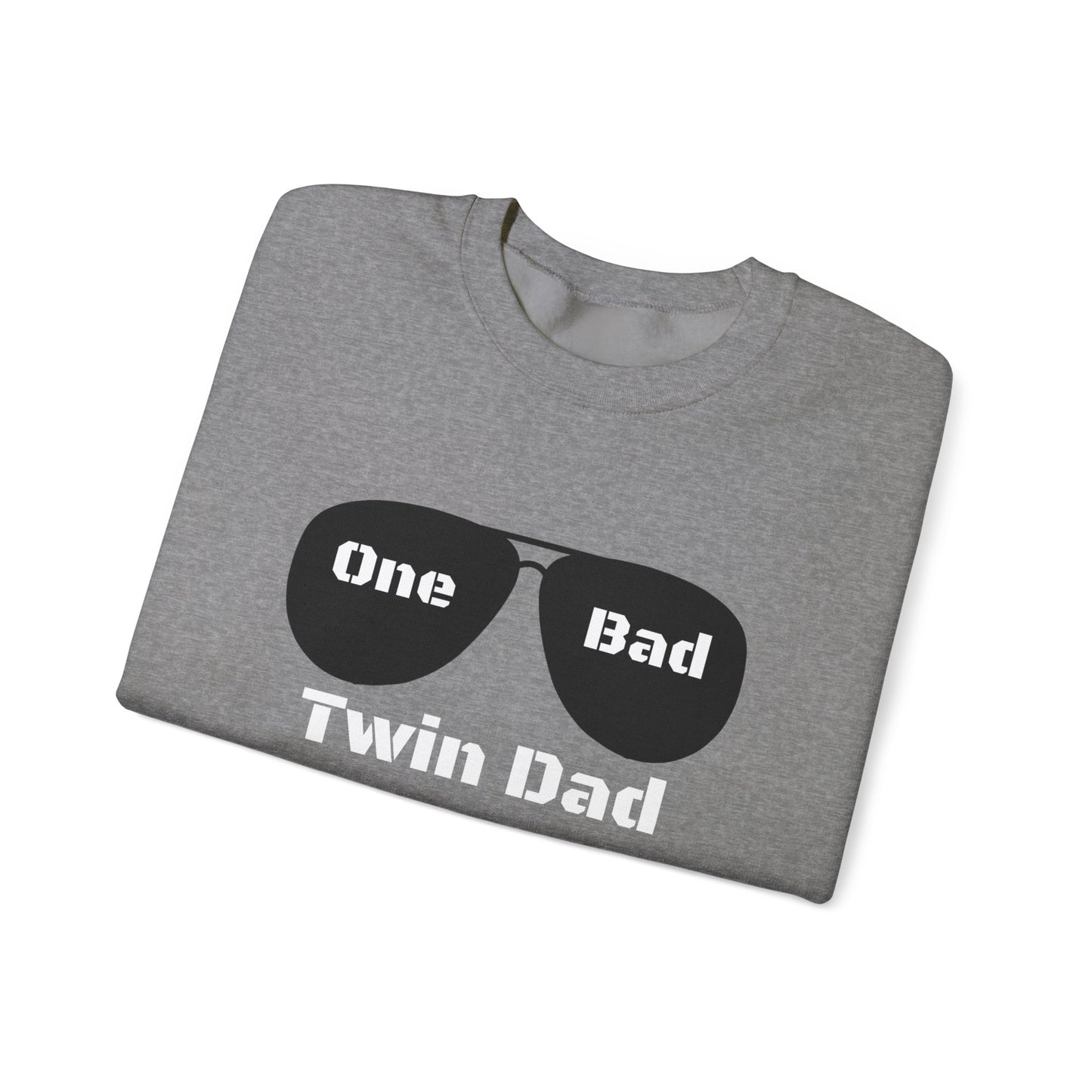 One Bad Twin Dad Sweatshirt