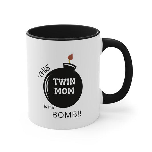 Twin Mom Bomb Mug