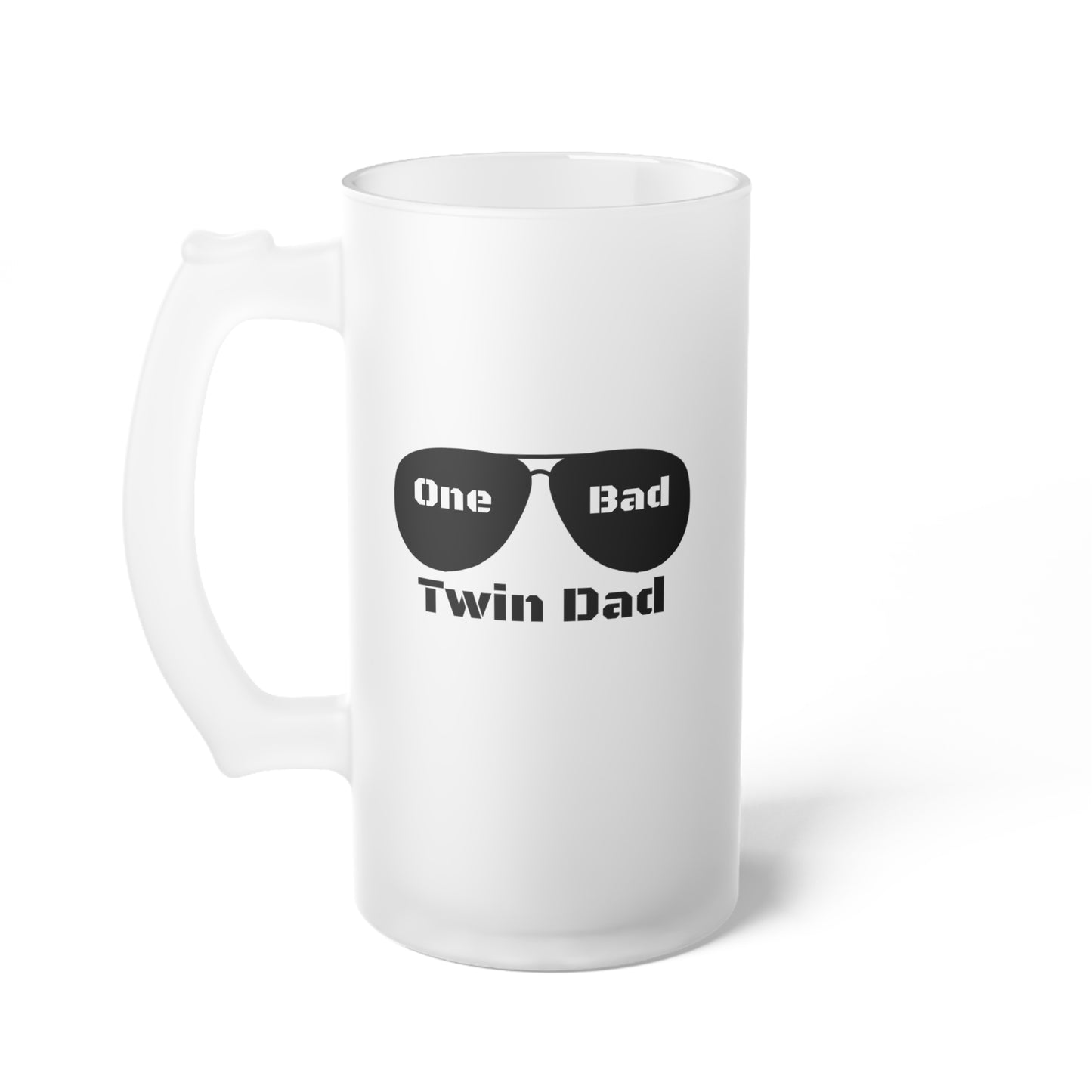 One Bad Twin Dad Beer Mug