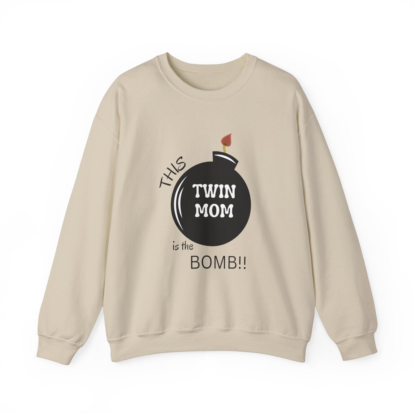 Twin Mom Bomb Sweatshirt