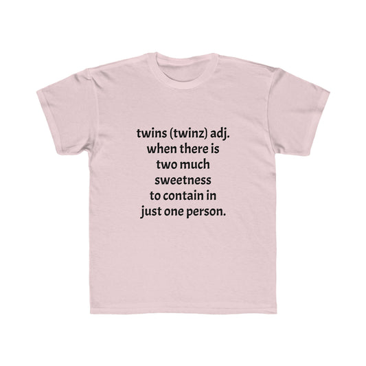 Kids Sweetness Twin Definition Tee