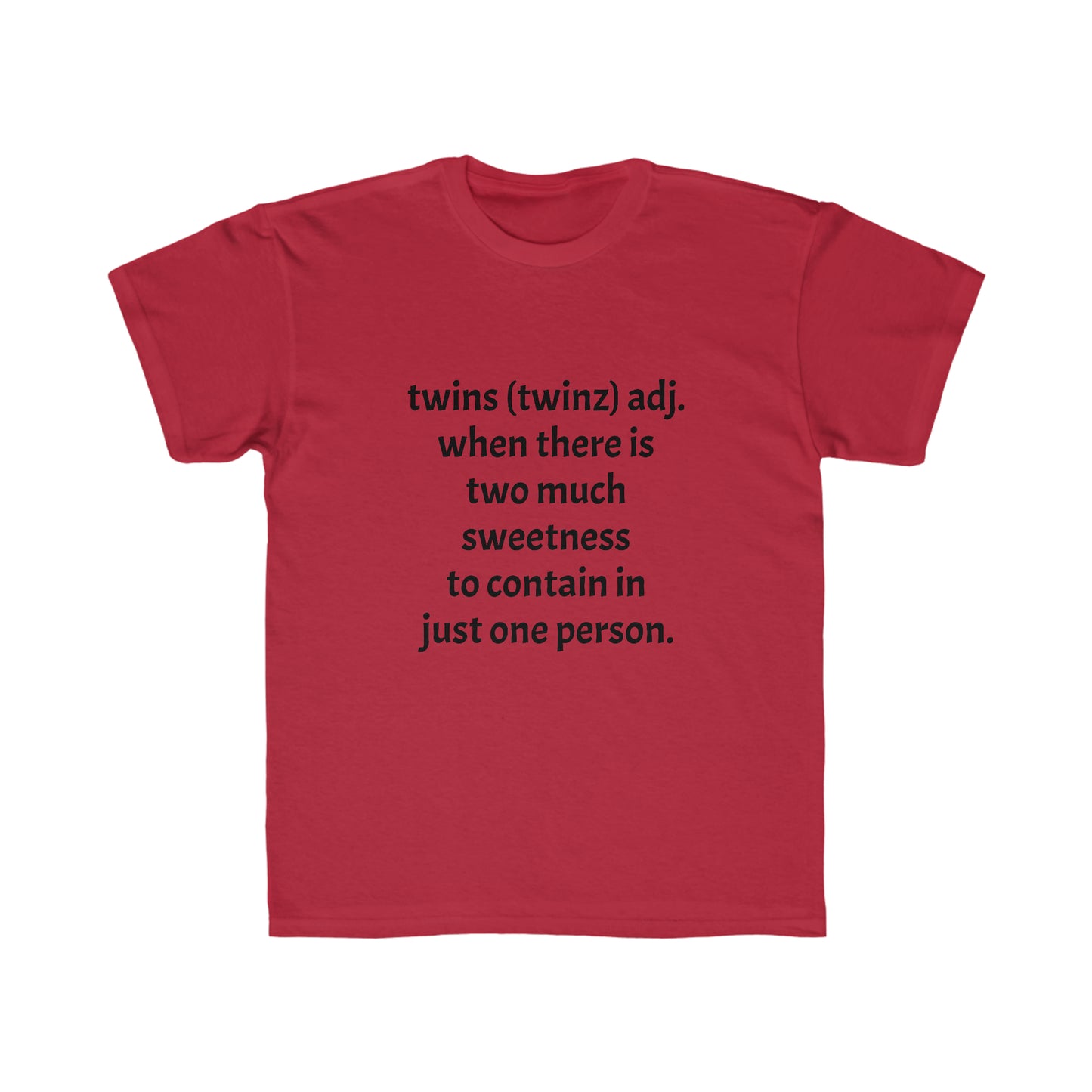 Kids Sweetness Twin Definition Tee