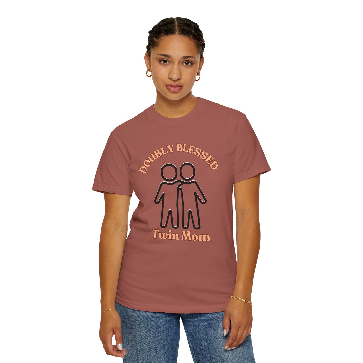 Doubly Blessed Twin Mom Tee