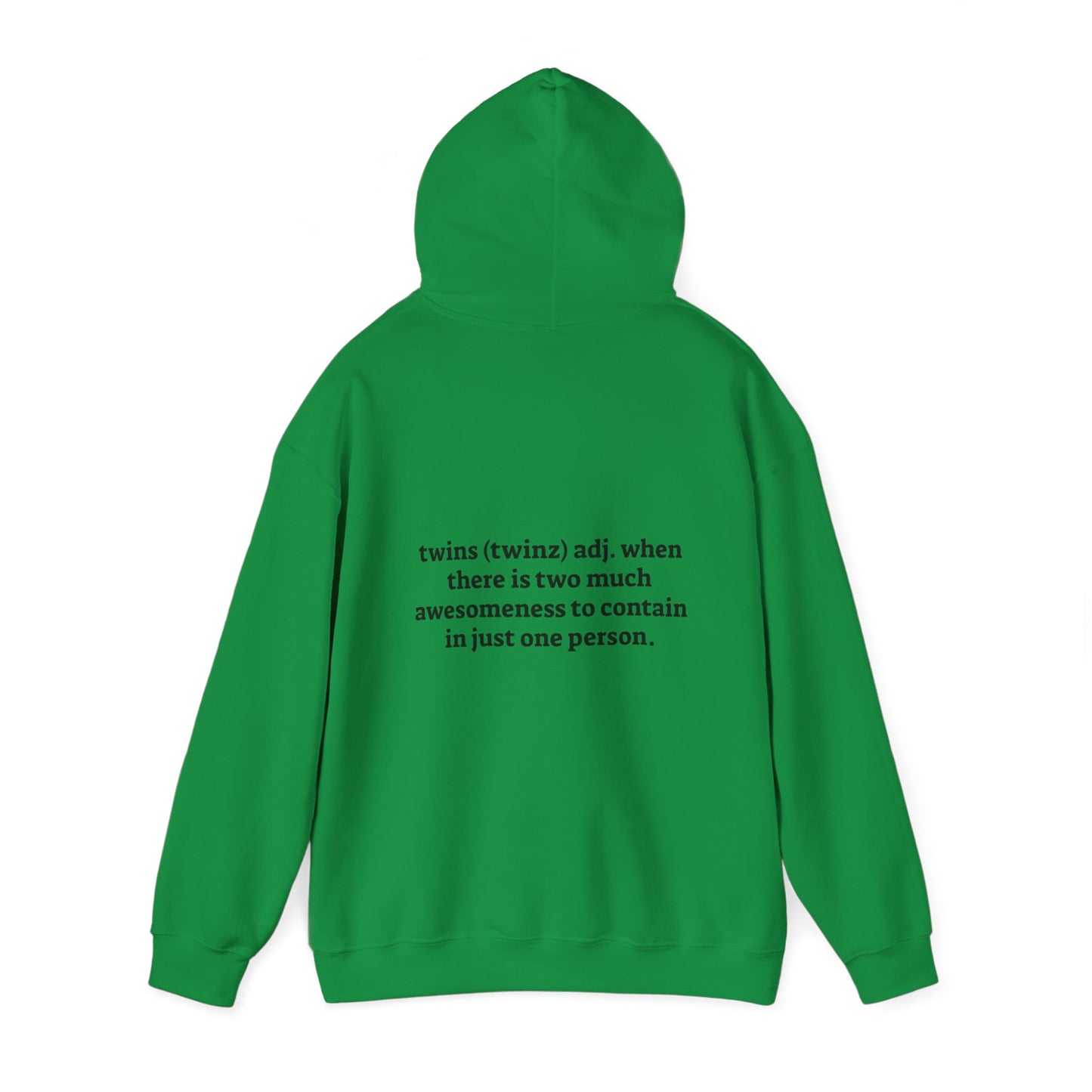 Twin Definition Unisex Hooded Sweatshirt