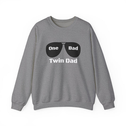 One Bad Twin Dad Sweatshirt