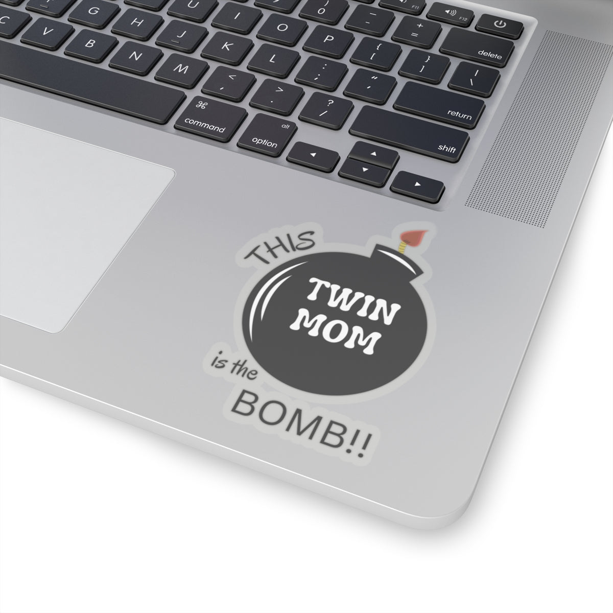 Twin Mom Bomb Stickers