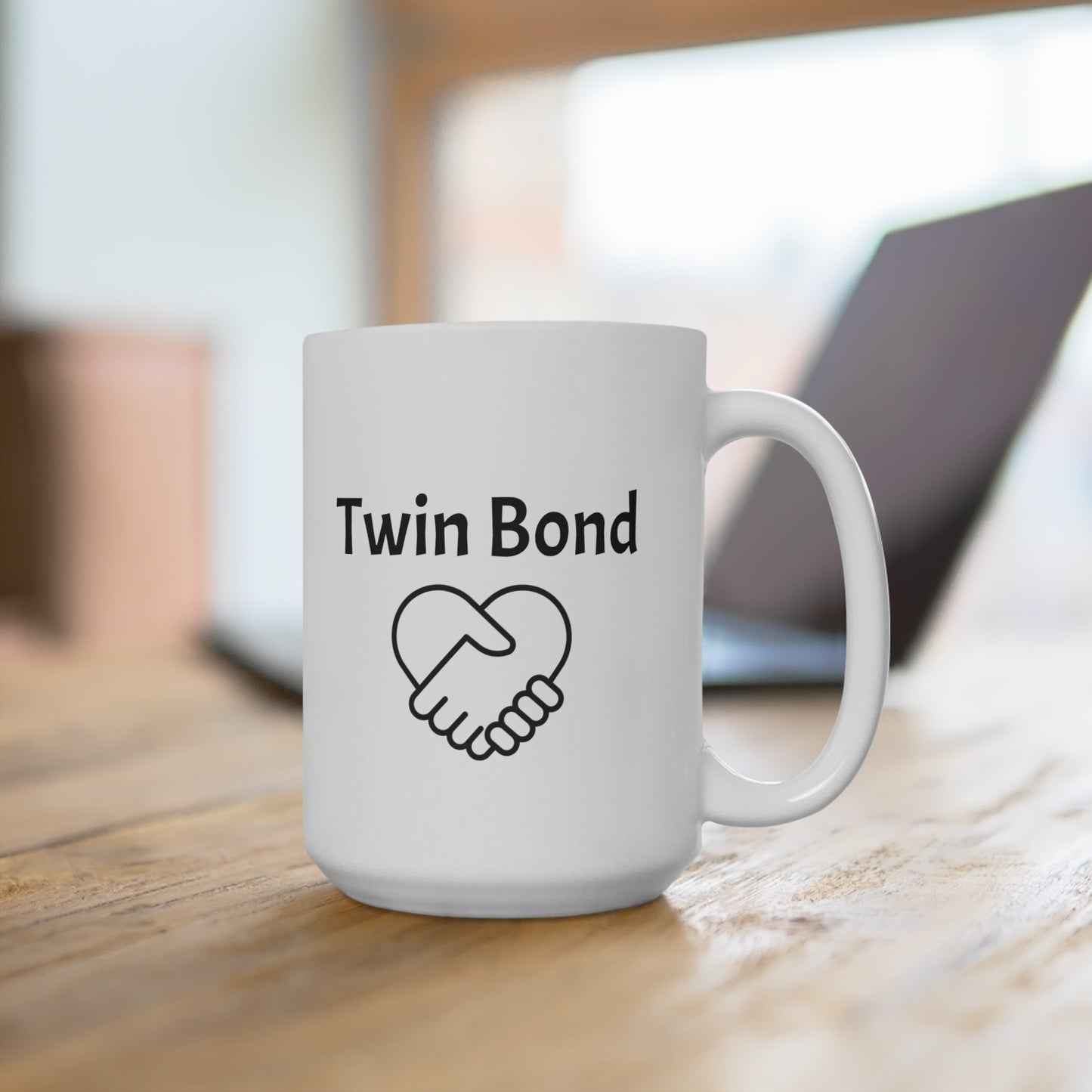 Left-handed Twin Bond Mug 15oz