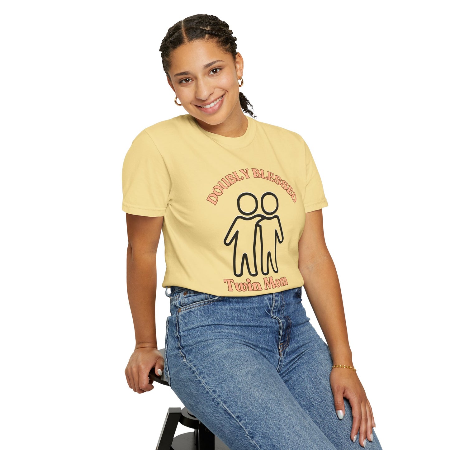 Doubly Blessed Twin Mom Tee