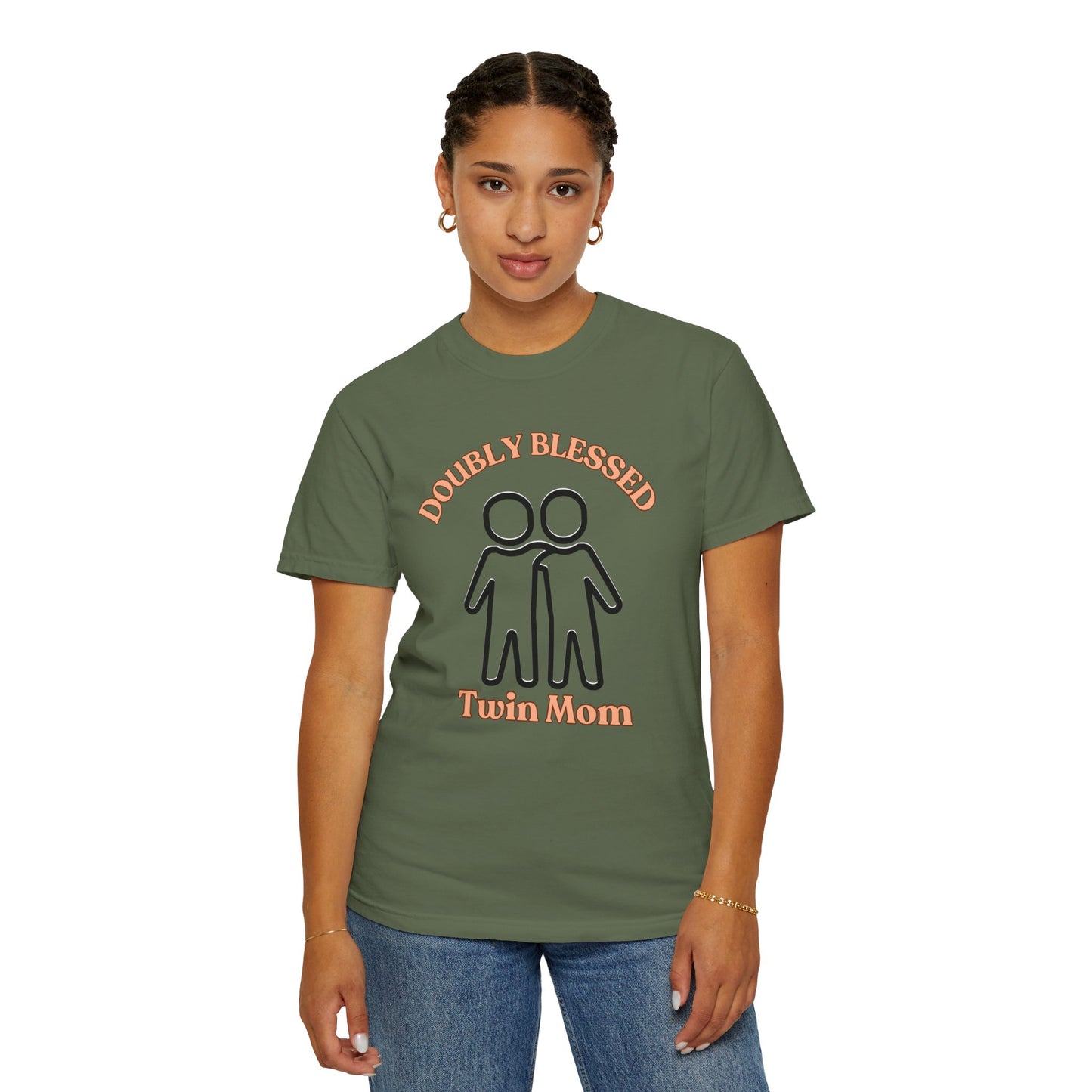 Doubly Blessed Twin Mom Tee