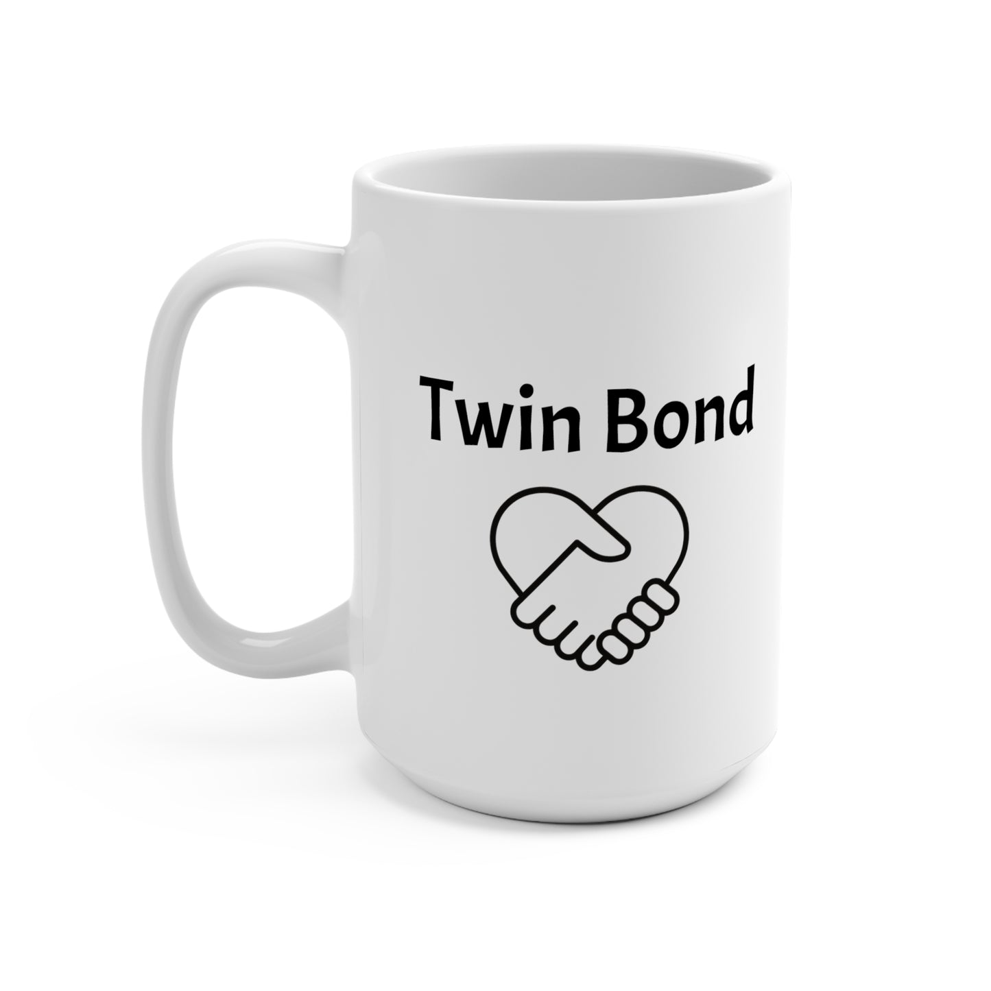 Right-handed Twin Bond Mug 15oz