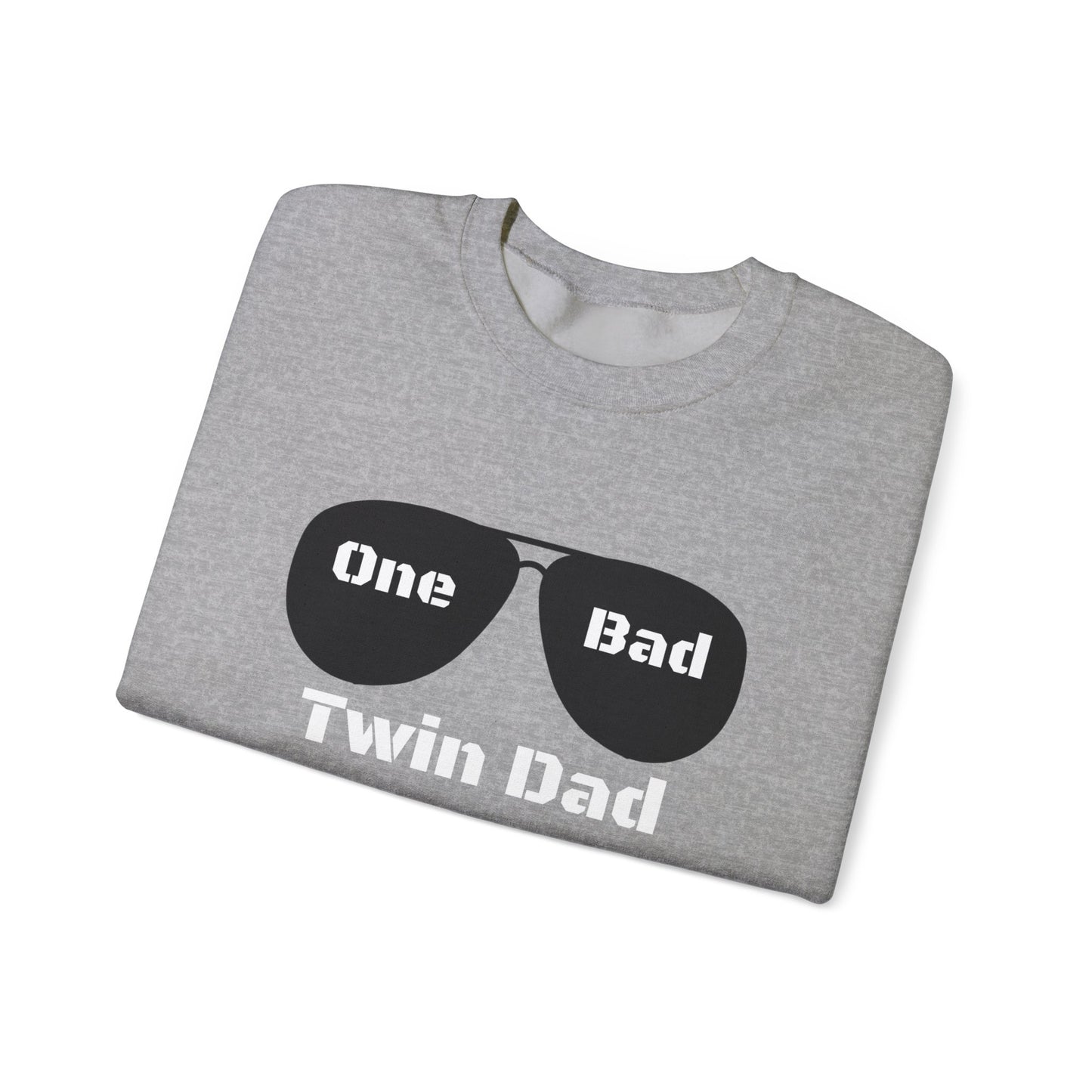 One Bad Twin Dad Sweatshirt