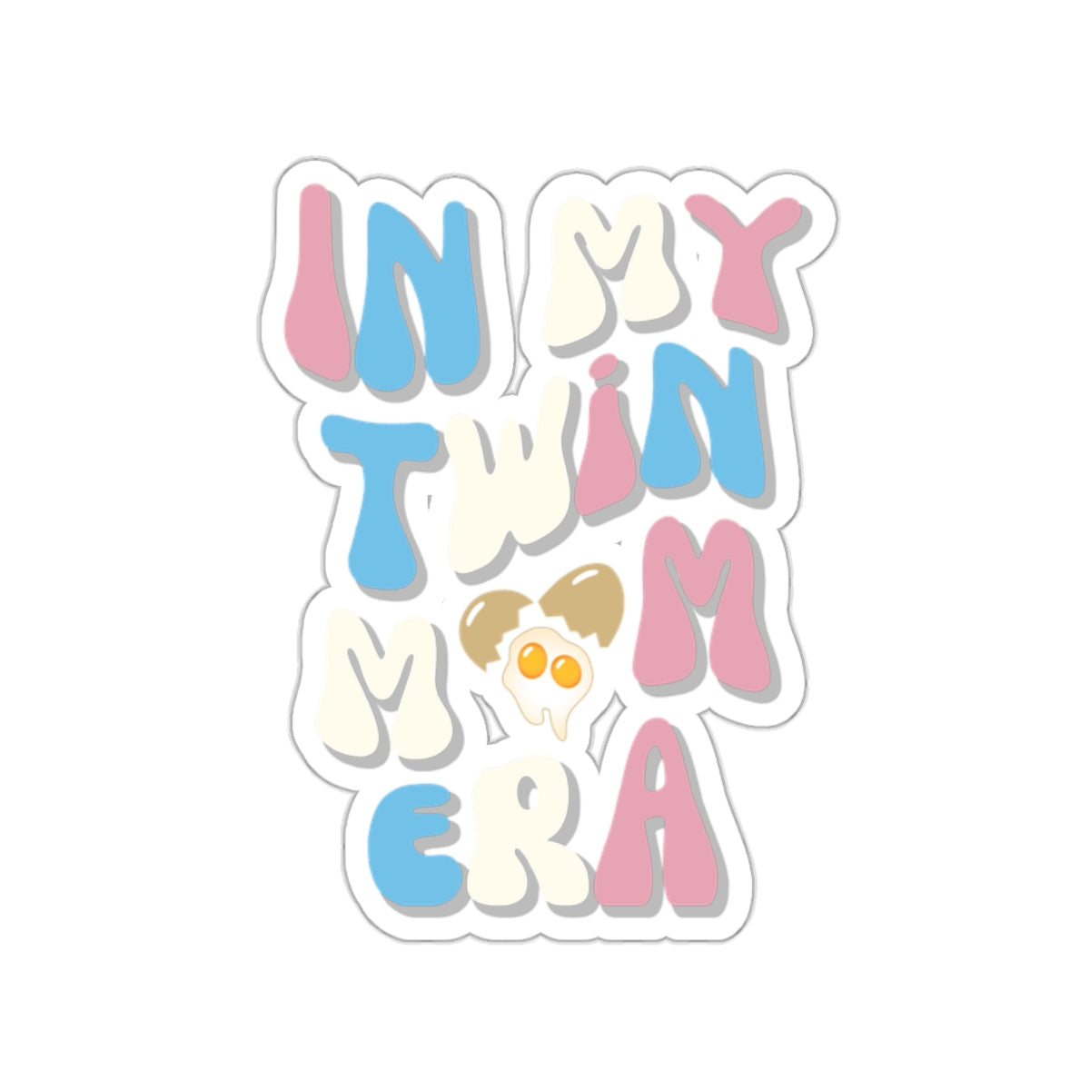 Twin Mom Era Stickers