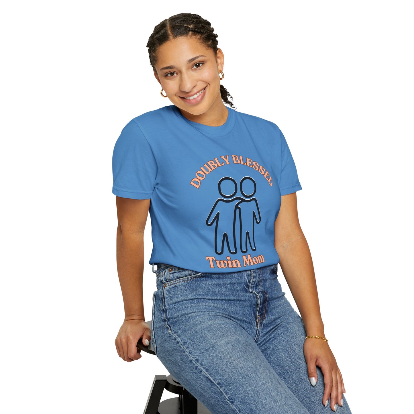 Doubly Blessed Twin Mom Tee