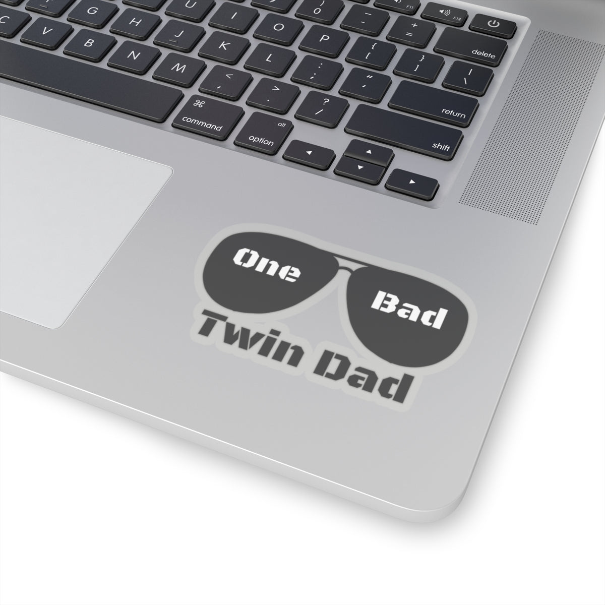 One Bad Twin Dad Sticker