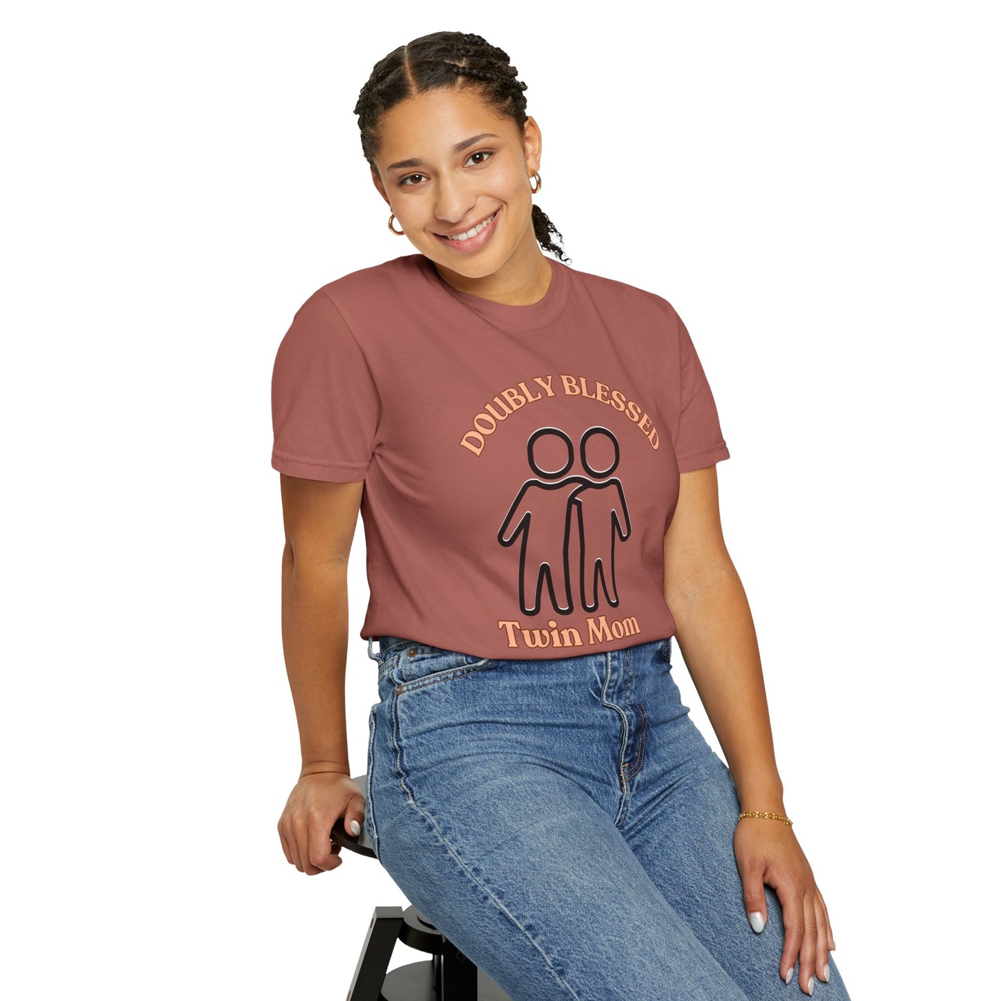 Doubly Blessed Twin Mom Tee