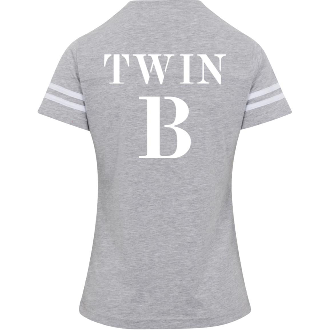 TWIN B Womens Football Tee