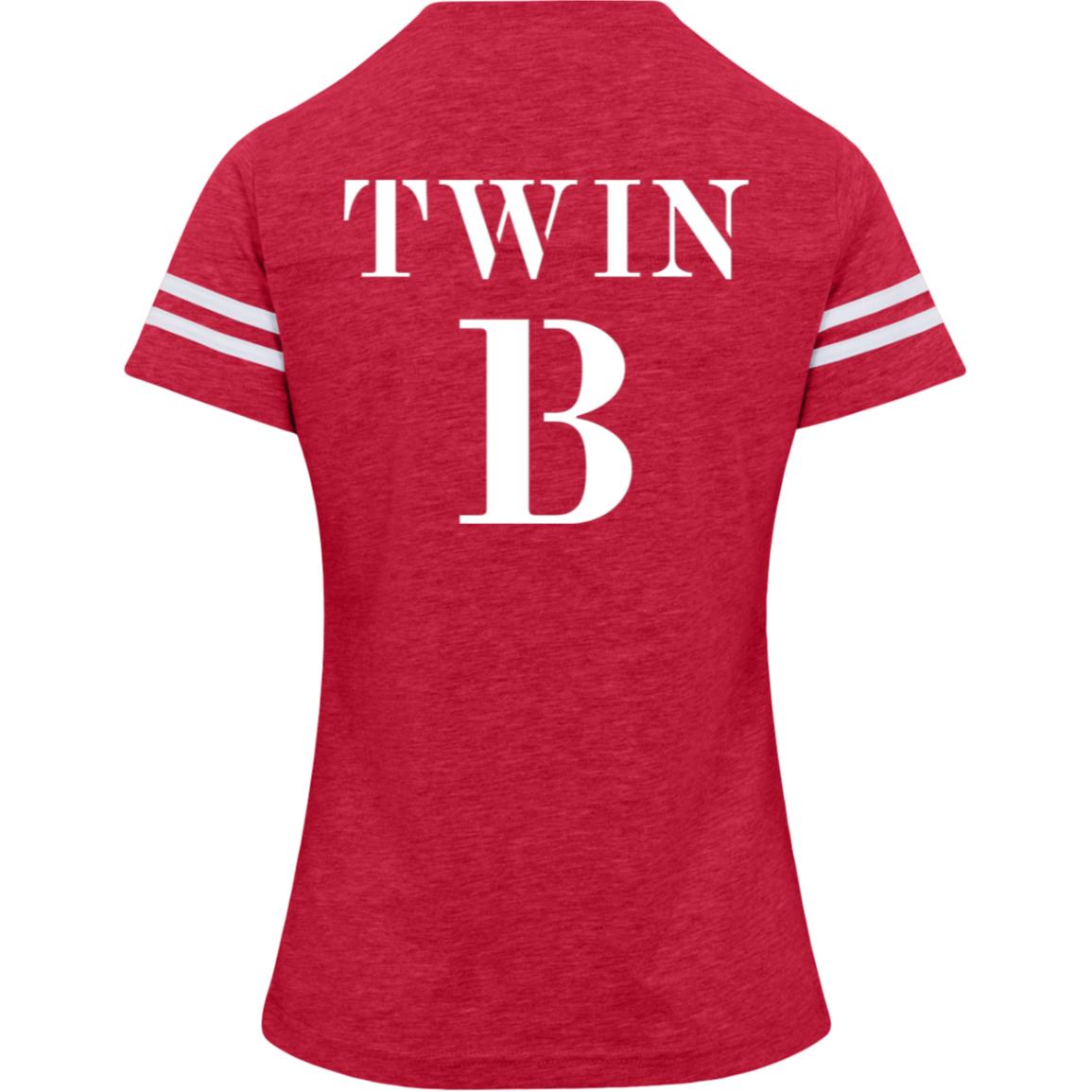 TWIN B Womens Football Tee